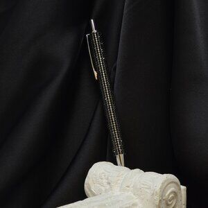 💖WOW! Lux Black Diamond Pave Crystal Pen